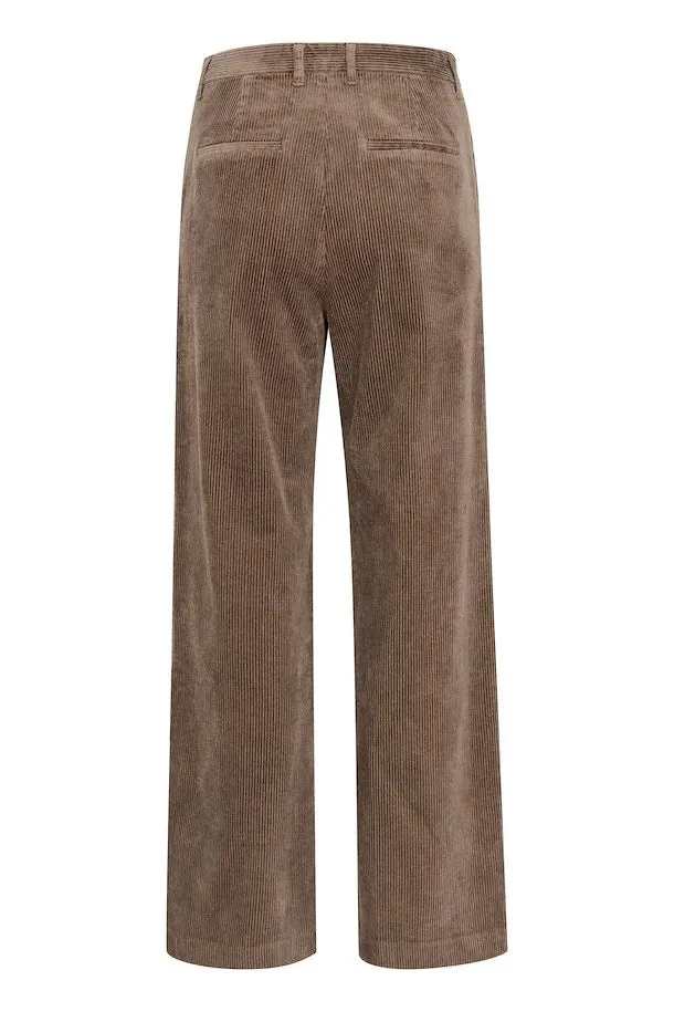 PART TWO CLARISSE TROUSERS WALNUT