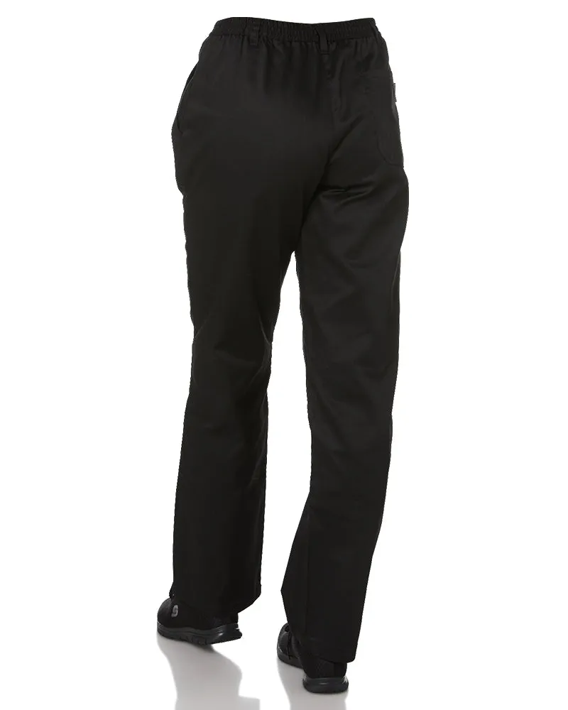 Rachel Ladies Chefs Trousers - Black