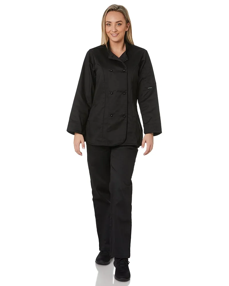 Rachel Ladies Chefs Trousers - Black