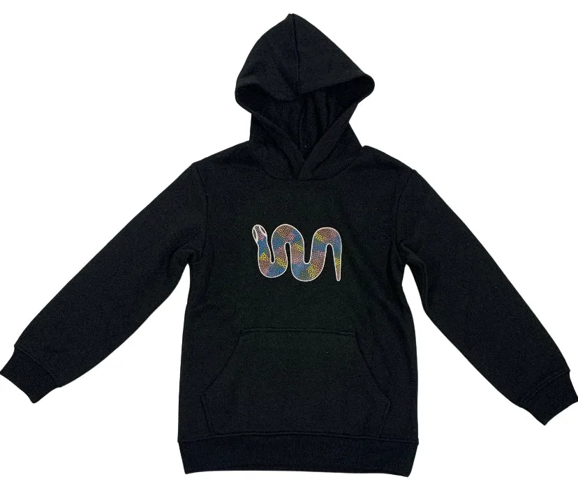 Rainbow Serpent Kids Hoodie