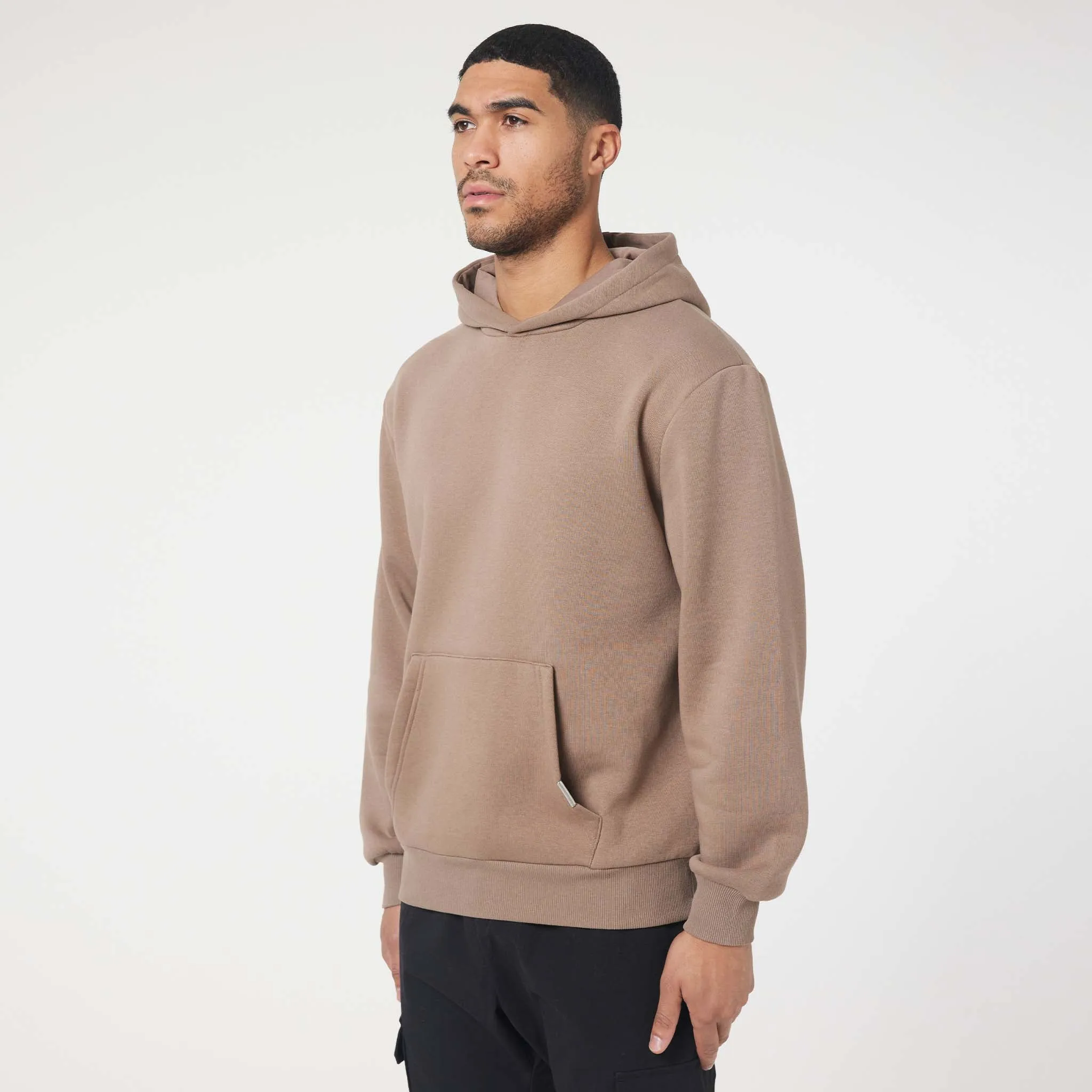 Relaxed Fit Hoodie | Mocha