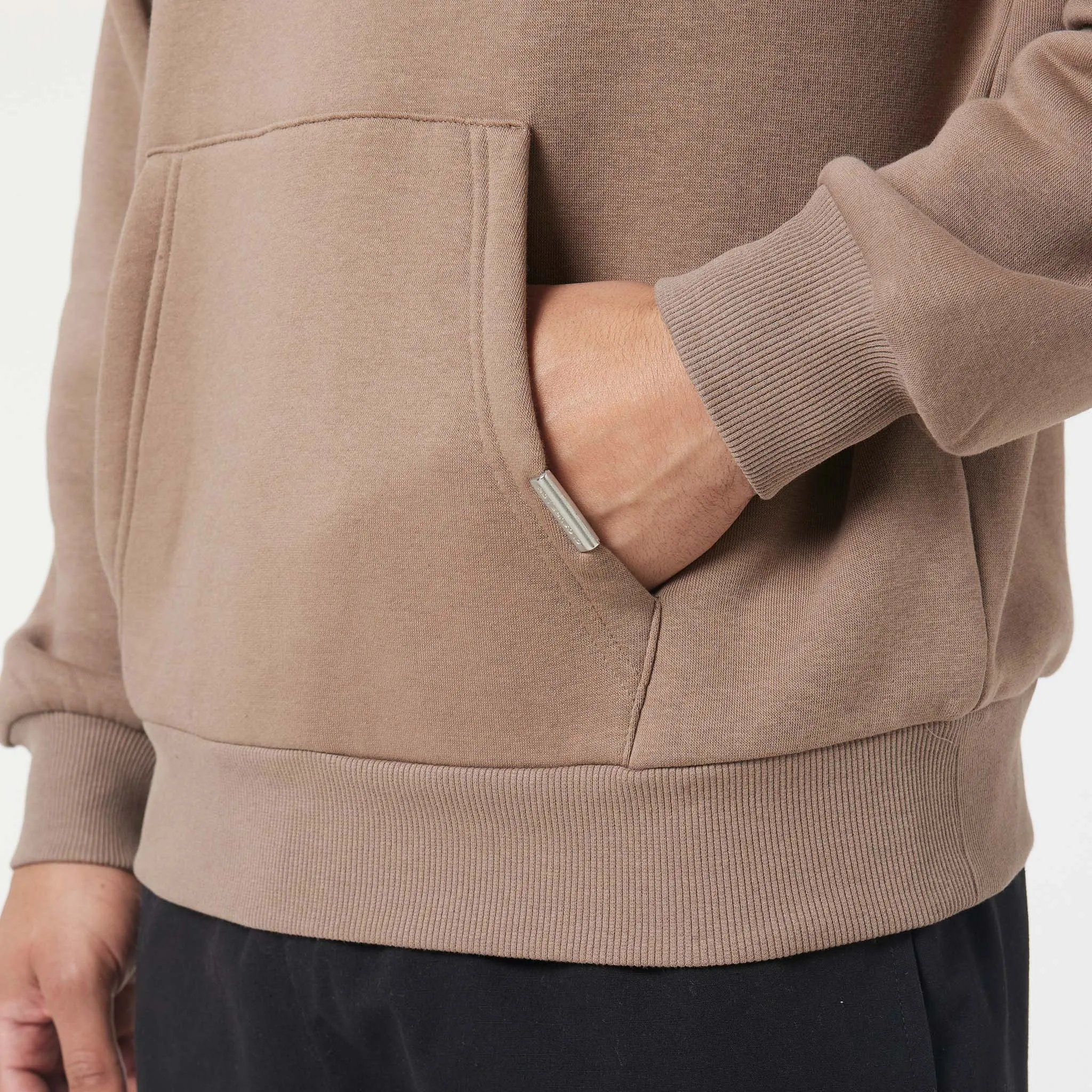 Relaxed Fit Hoodie | Mocha