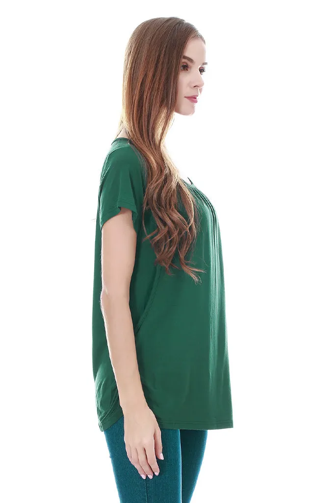 Smallshow Short Sleeve Maternity Nursing Tops