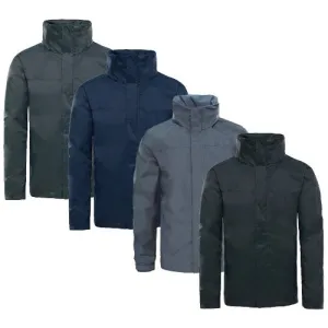 Stay Warm and Protected with the Men's DRX Fleece Lined Jacket - Water-Repellent, Windproof, and Stylish