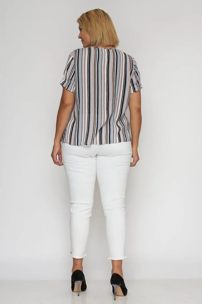 Striped Short Sleeve