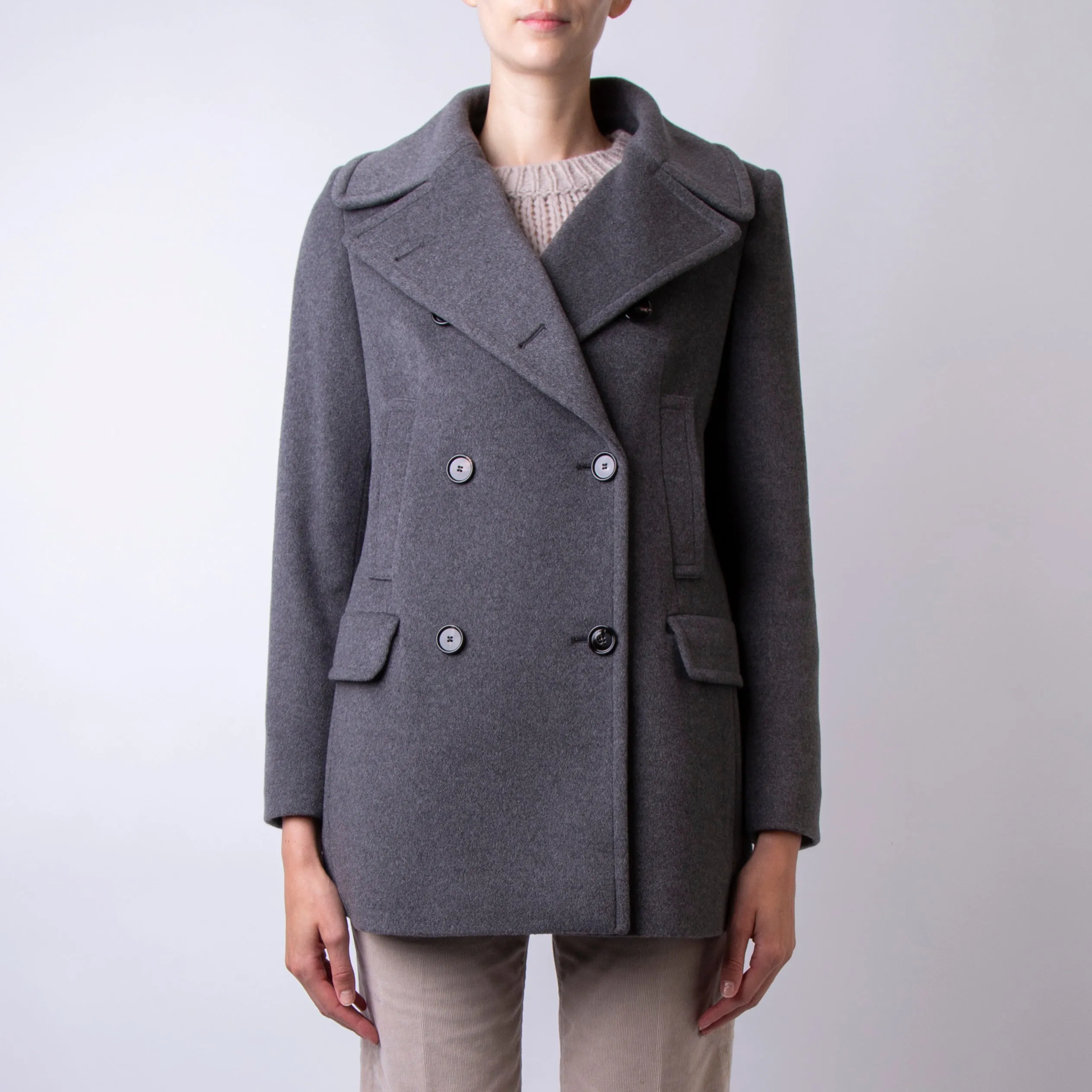 TAGLIATORE COAT BLANCHE-350002 G5058 GREY