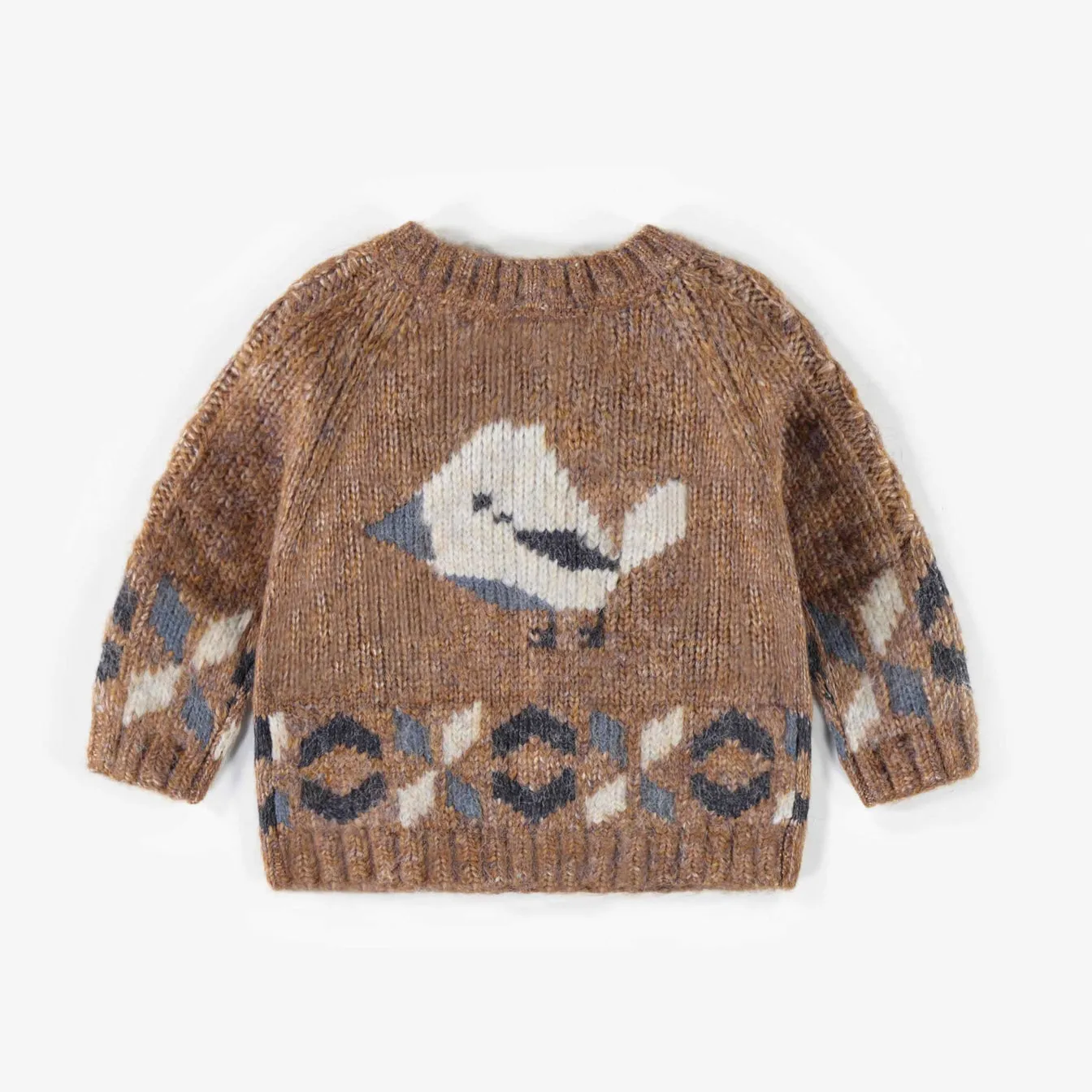 The Brown Bird Knit Cardigan - BABY