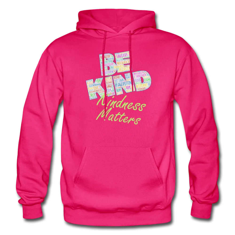 Unisex Pullover Hoodie - Be Kind (WordCloud)