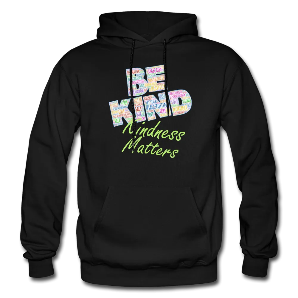 Unisex Pullover Hoodie - Be Kind (WordCloud)