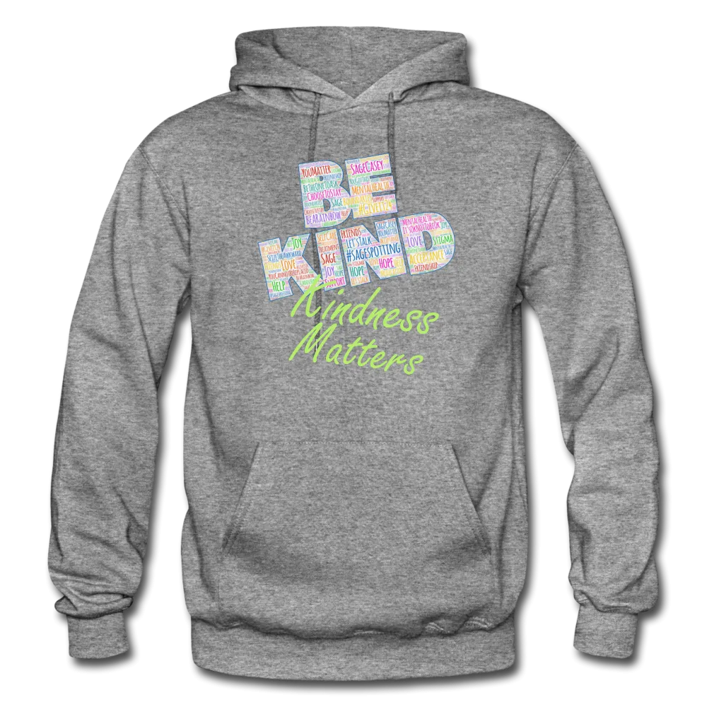 Unisex Pullover Hoodie - Be Kind (WordCloud)