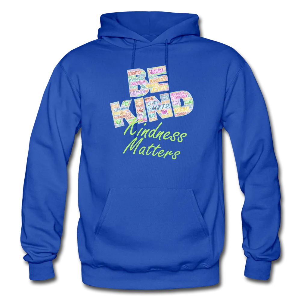 Unisex Pullover Hoodie - Be Kind (WordCloud)