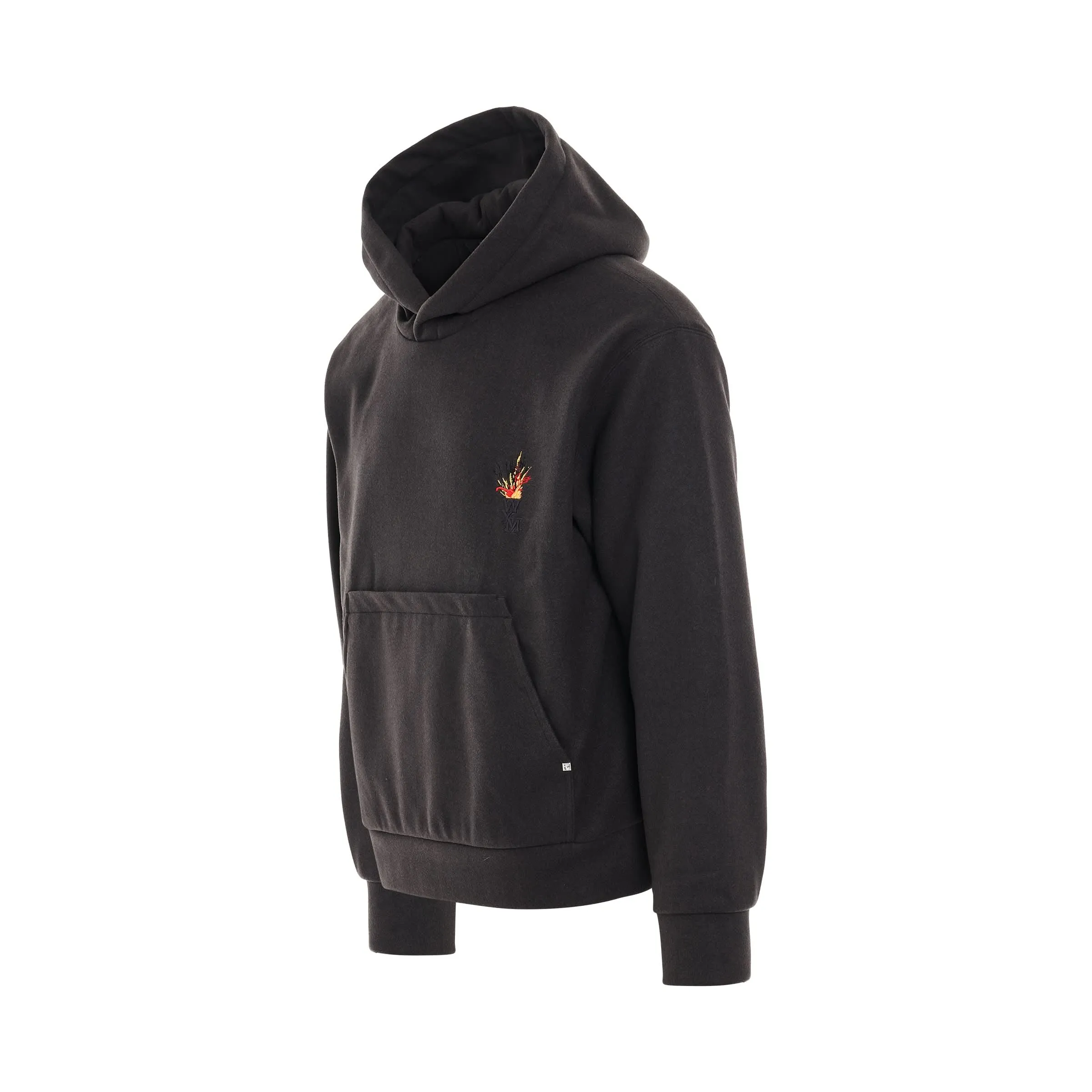 Volcano Logo Hoodie in Grey