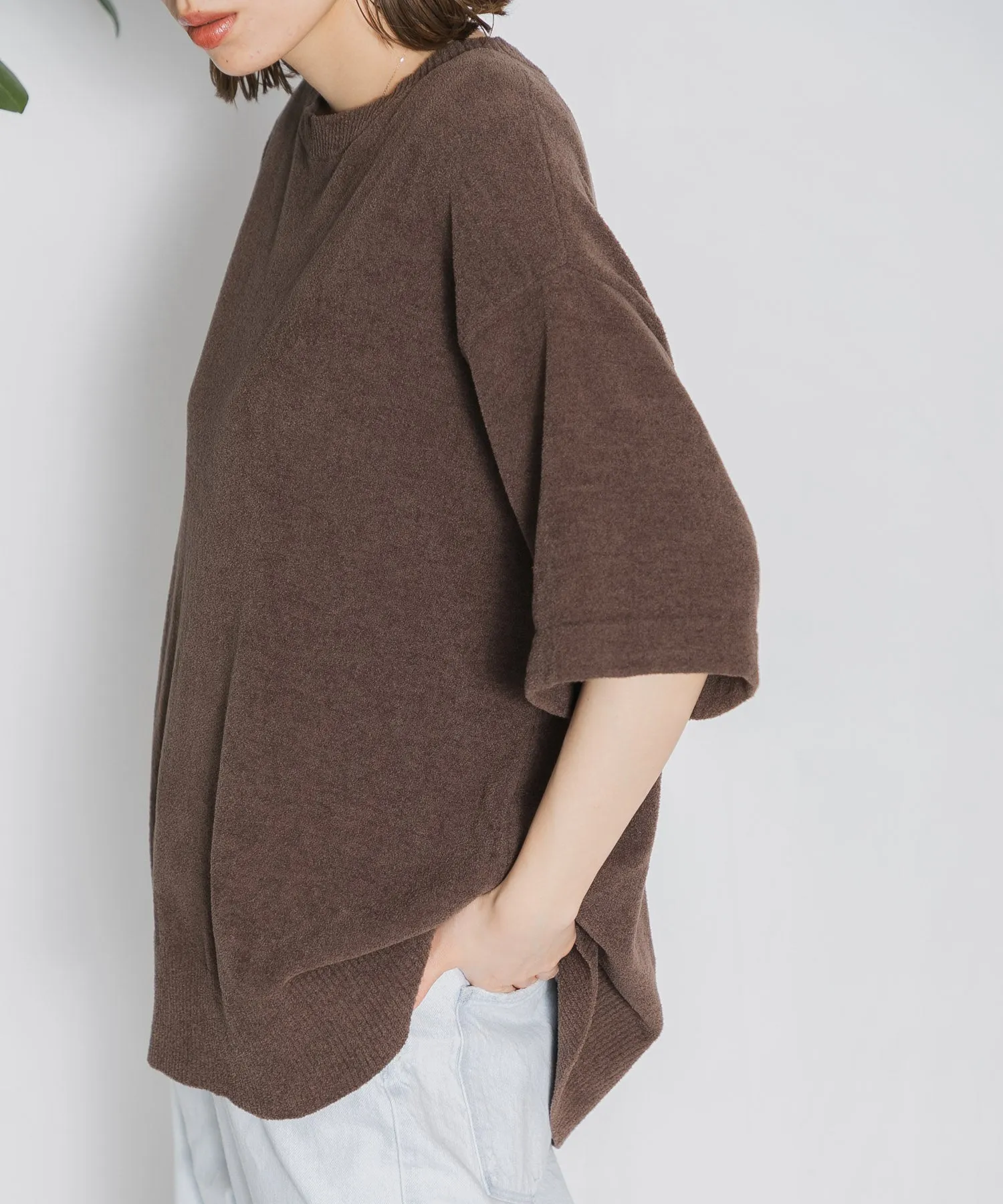 【WOMEN】nestwell WREN - TAIL CUT RELAXED TEE -