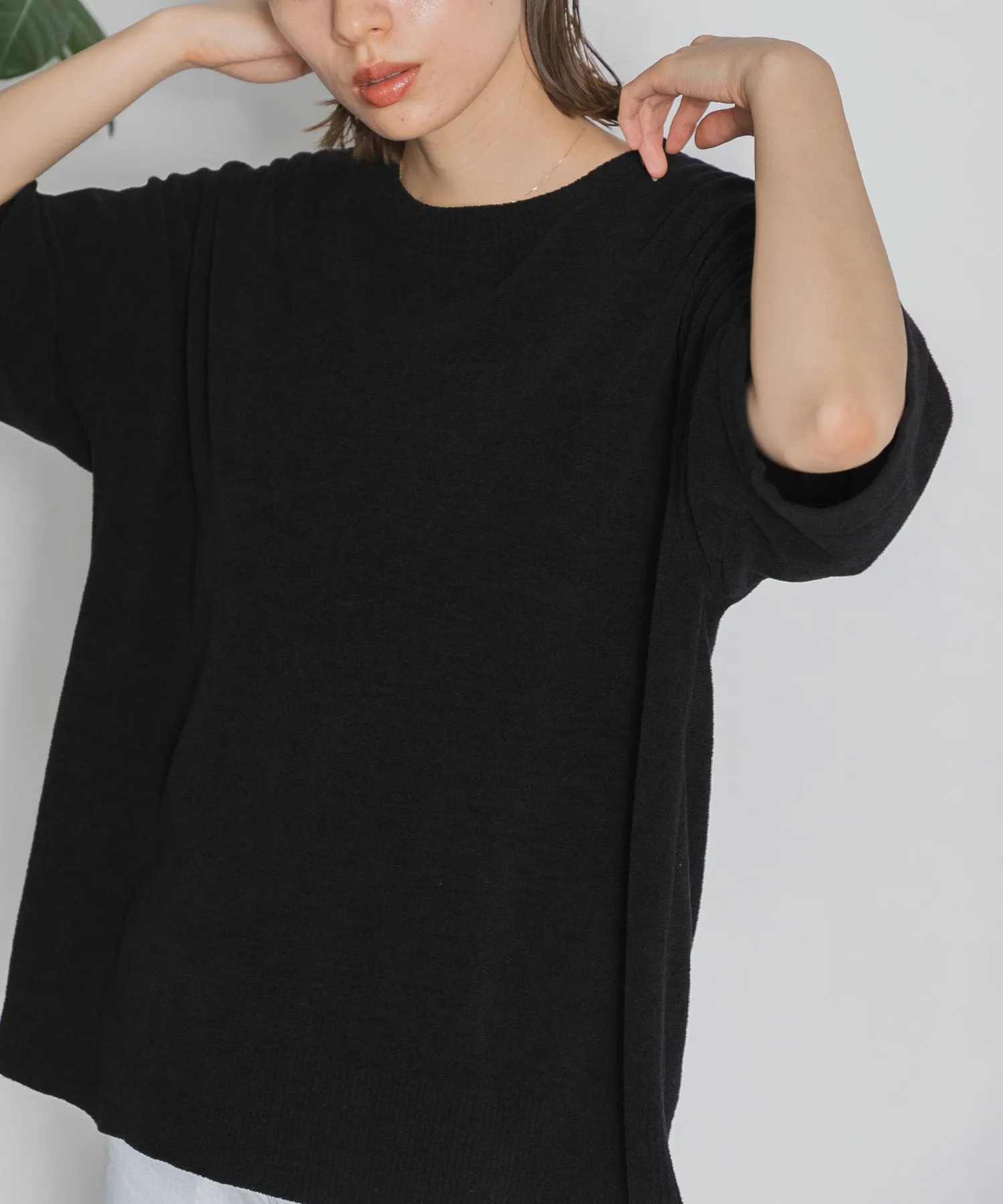 【WOMEN】nestwell WREN - TAIL CUT RELAXED TEE -