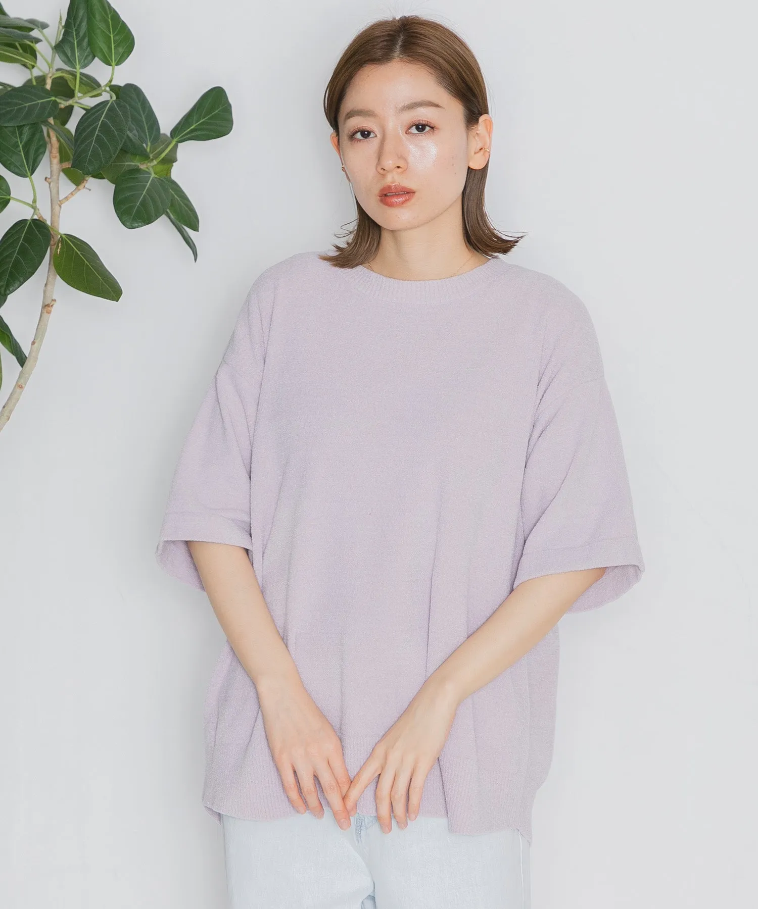 【WOMEN】nestwell WREN - TAIL CUT RELAXED TEE -