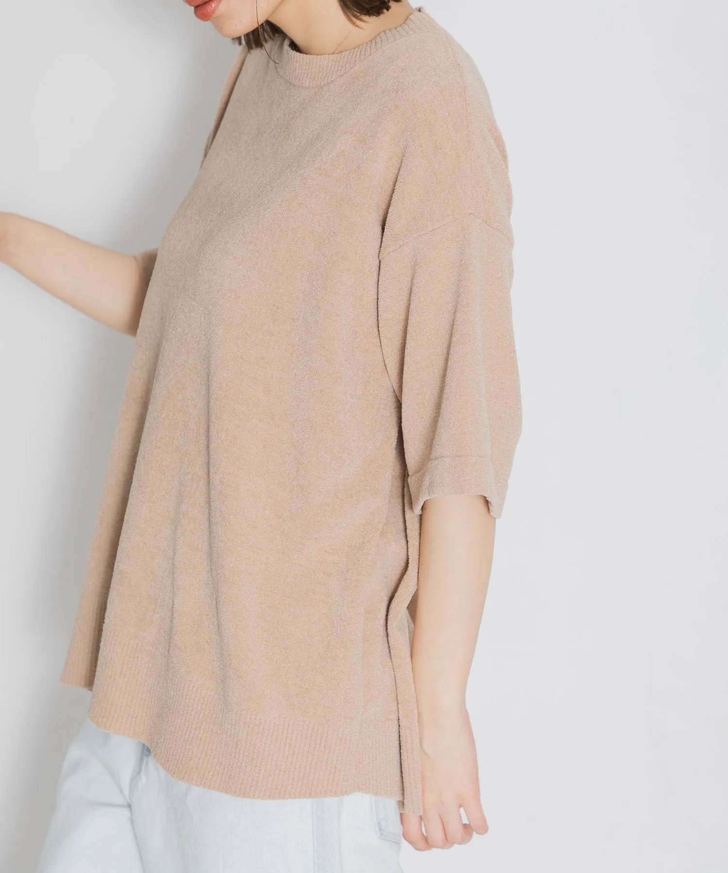 【WOMEN】nestwell WREN - TAIL CUT RELAXED TEE -