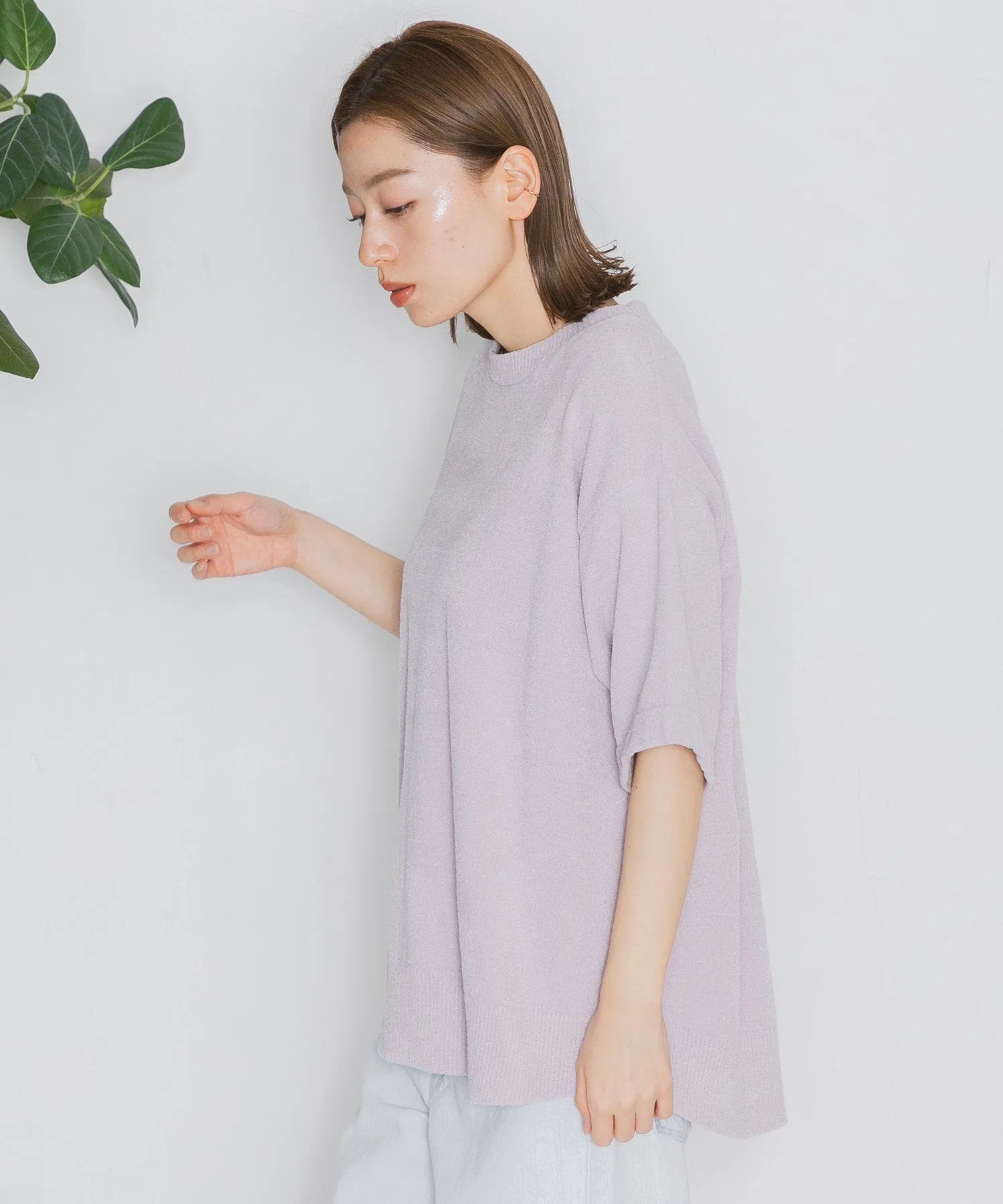 【WOMEN】nestwell WREN - TAIL CUT RELAXED TEE -